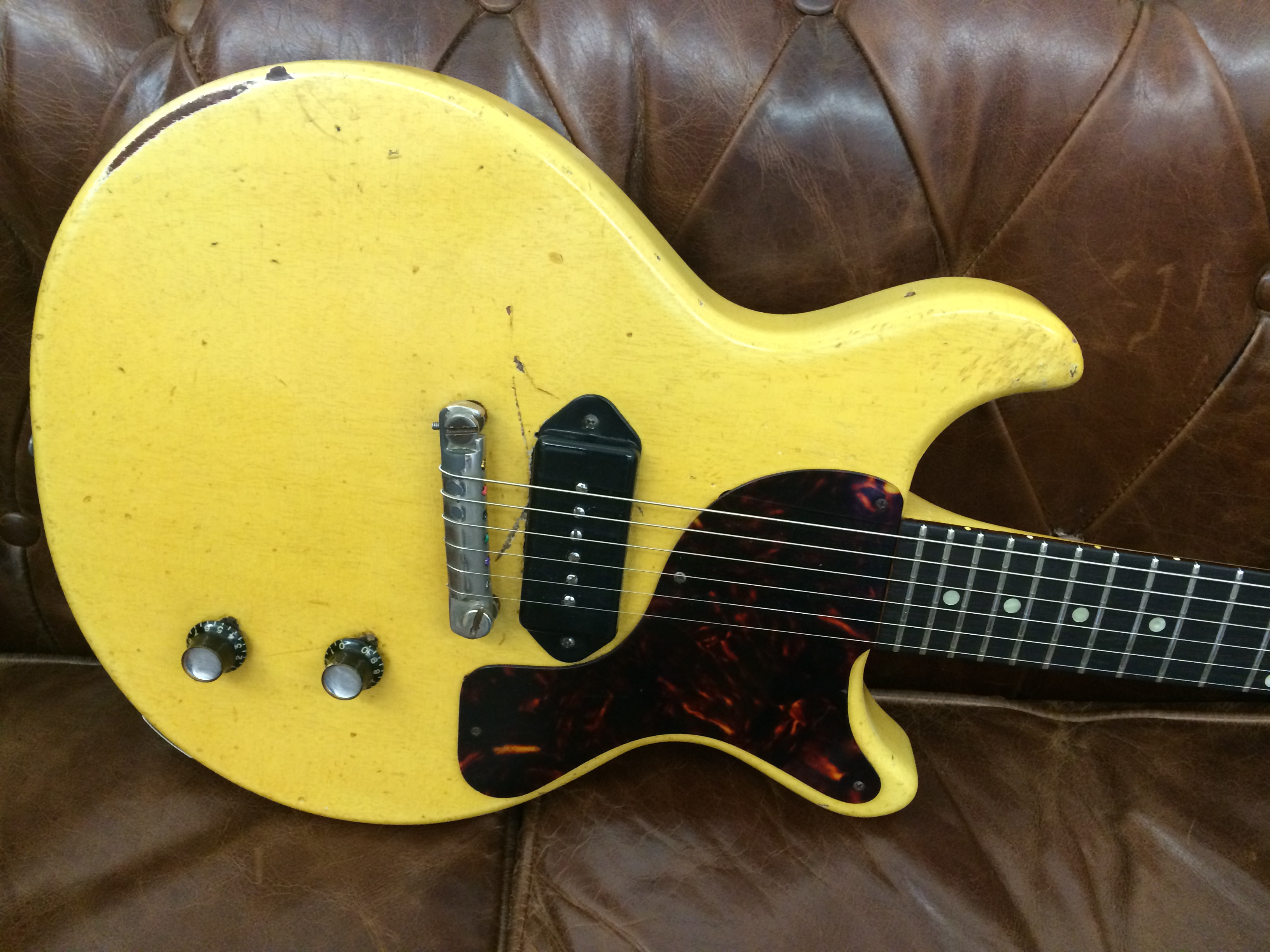 Gibson Les Paul Junior Tv 1959 Tv Yellow Guitar For Sale