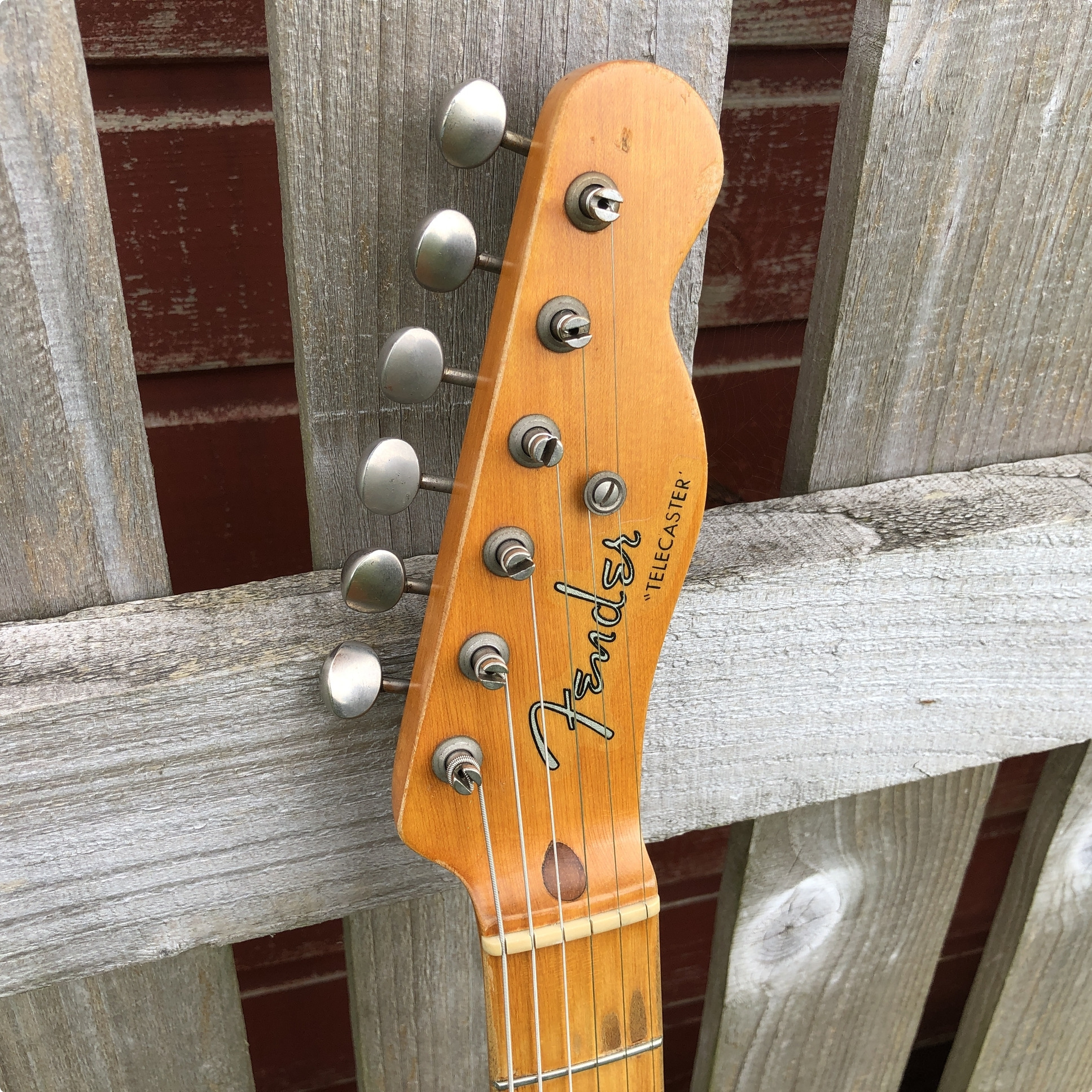 Fender Telecaster Blackguard 1952 Blonde Guitar For Sale Denmark Street