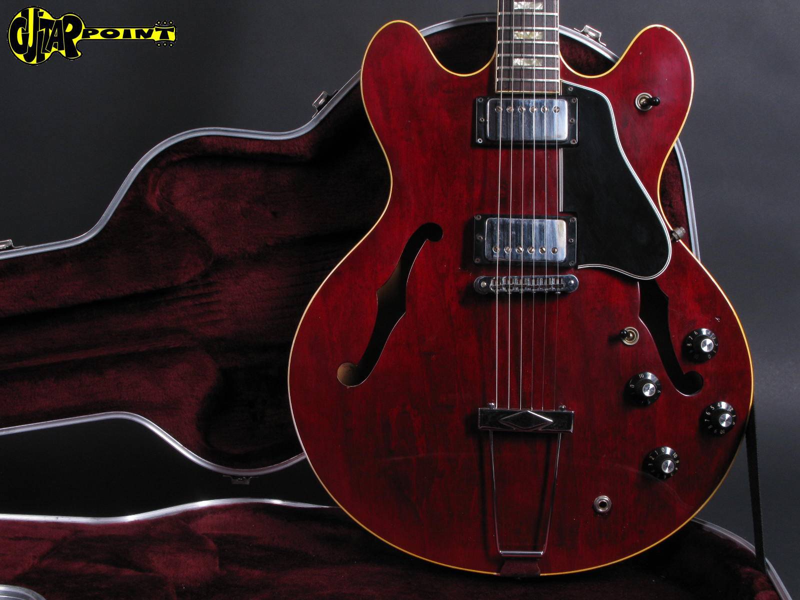 Gibson ES 335 1976 Wine Red Guitar For Sale GuitarPoint