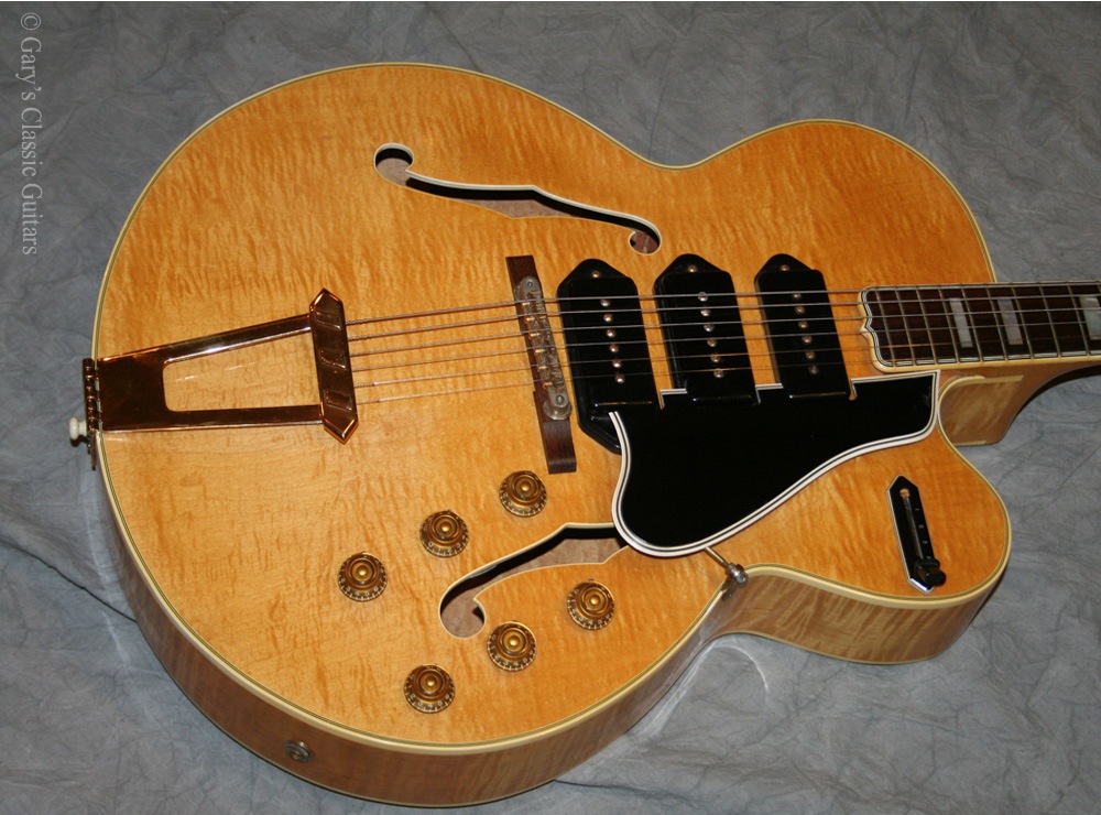 Gibson ES 5 Switchmaster #GIE0462 1955 Blonde Guitar For Sale Garys ...