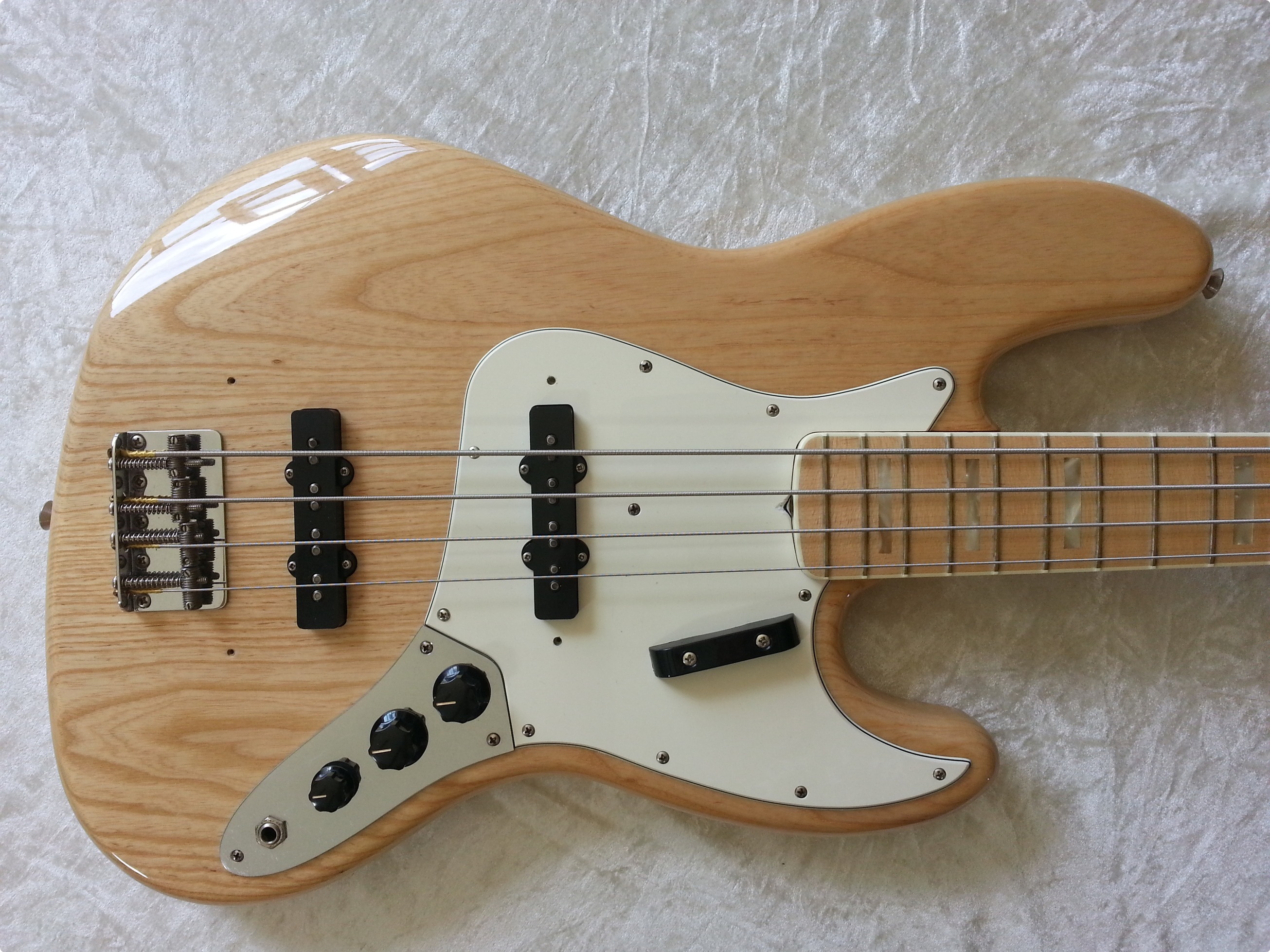 Fender Custom Shop Limited Edition 70s Jazz Bass 2005 Natural Bass For Sale Cotswold Bass Guitars 7307