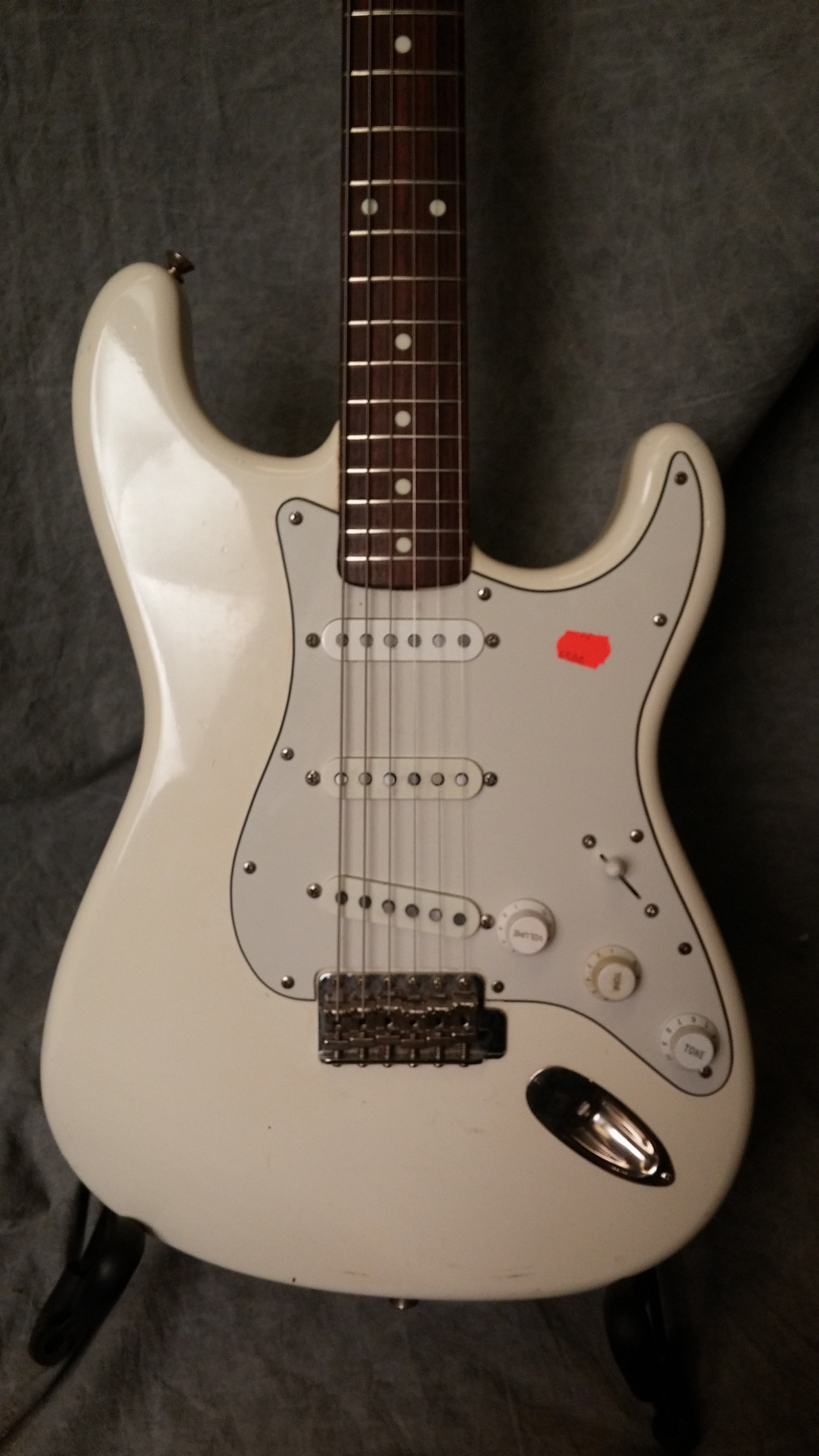 Fender Squier Stratocaster 1986 White Guitar For Sale Twang 7188