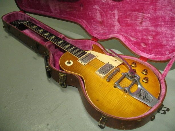 Gibson LES PAUL STANDARD EX KEITH RICHARDS 1959 SUNBURST Guitar For ...