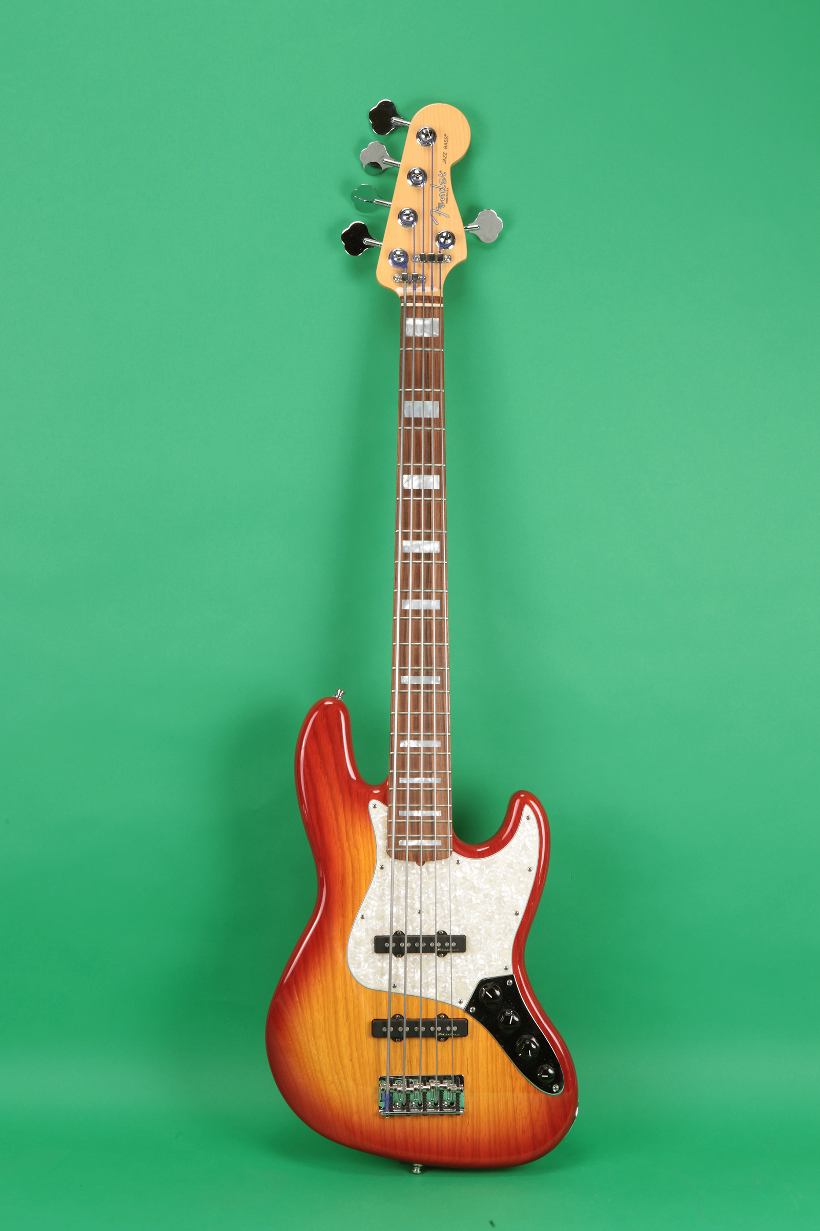 Fender Custom Shop 5 String Jazz Bass 2005 Sunburst 8714