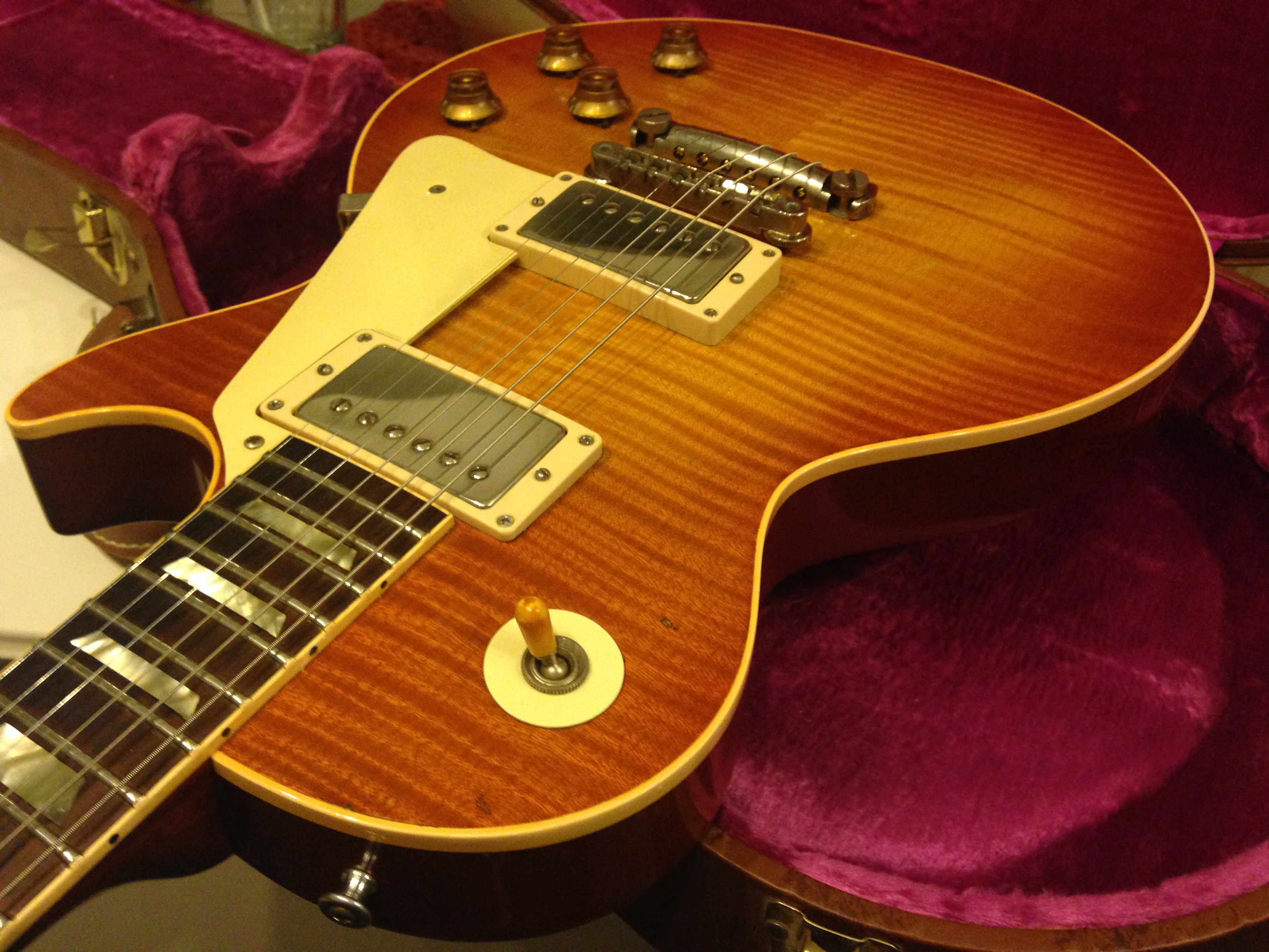 Gibson 1959 LES PAUL STANDARD 1959 SUNBURST Guitar For Sale Richard ...