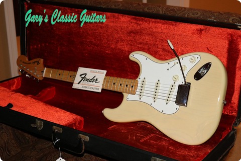 Fender Stratocaster Fee Blonde Guitar For Sale Garys