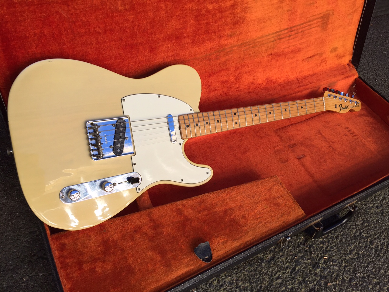 Fender Telecaster Blonde Guitar For Sale Anders Anderson Guitars