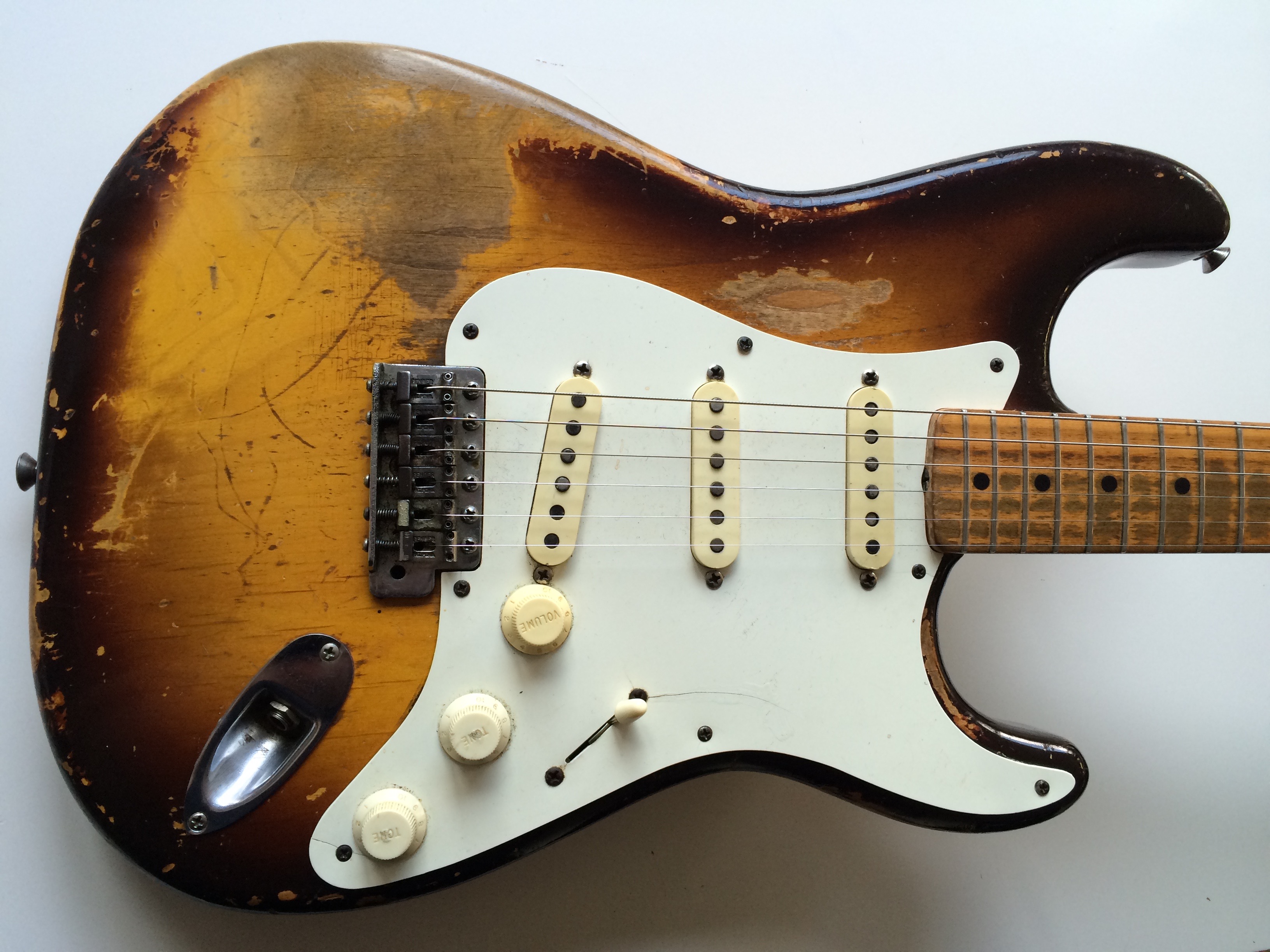 Fender Stratocaster 1957 Sunburst Guitar For Sale Richard Henry Guitars Ltd