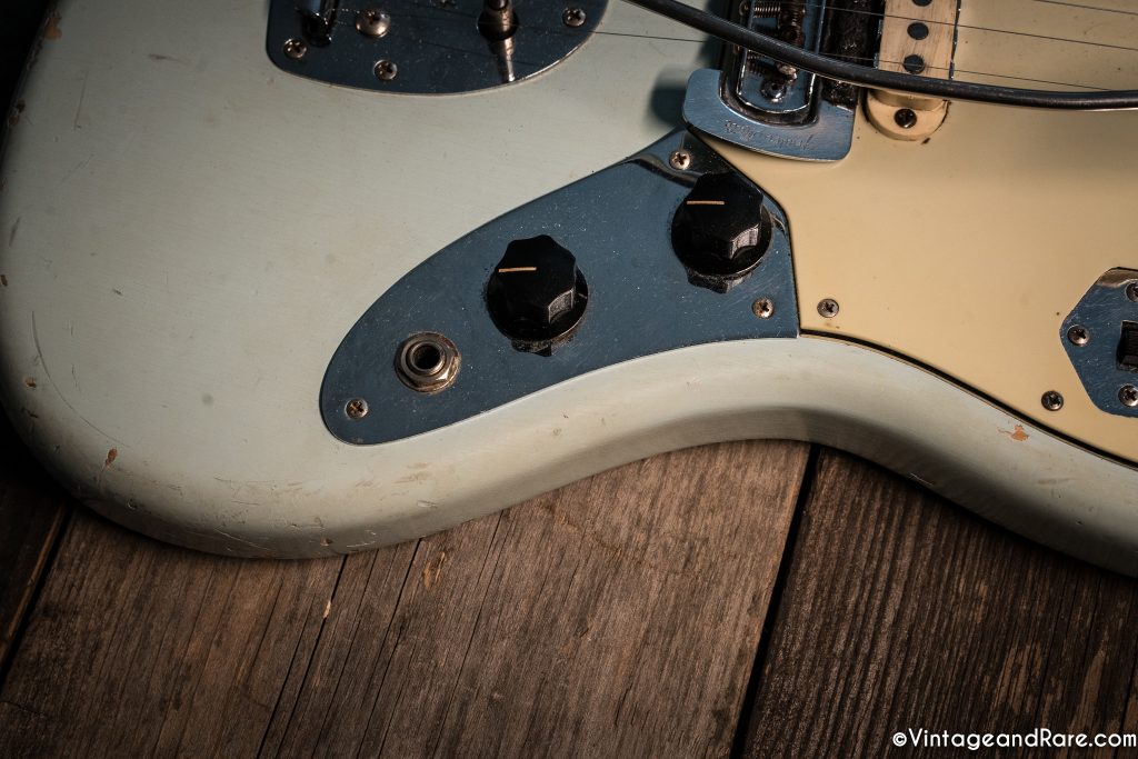 1962 Fender Jaguar Sonic Blue guitar for sale 11