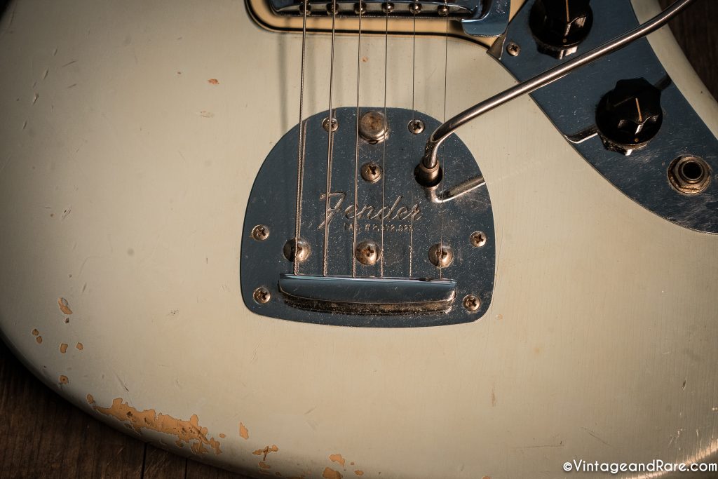 1962 Fender Jaguar Sonic Blue guitar for sale 10