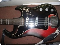 Fender Jazz Bass-Burns-1963-Brown And Red