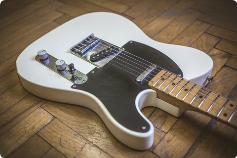 Squier By Fender Japan Telecaster Silver Series 1992 Polar White