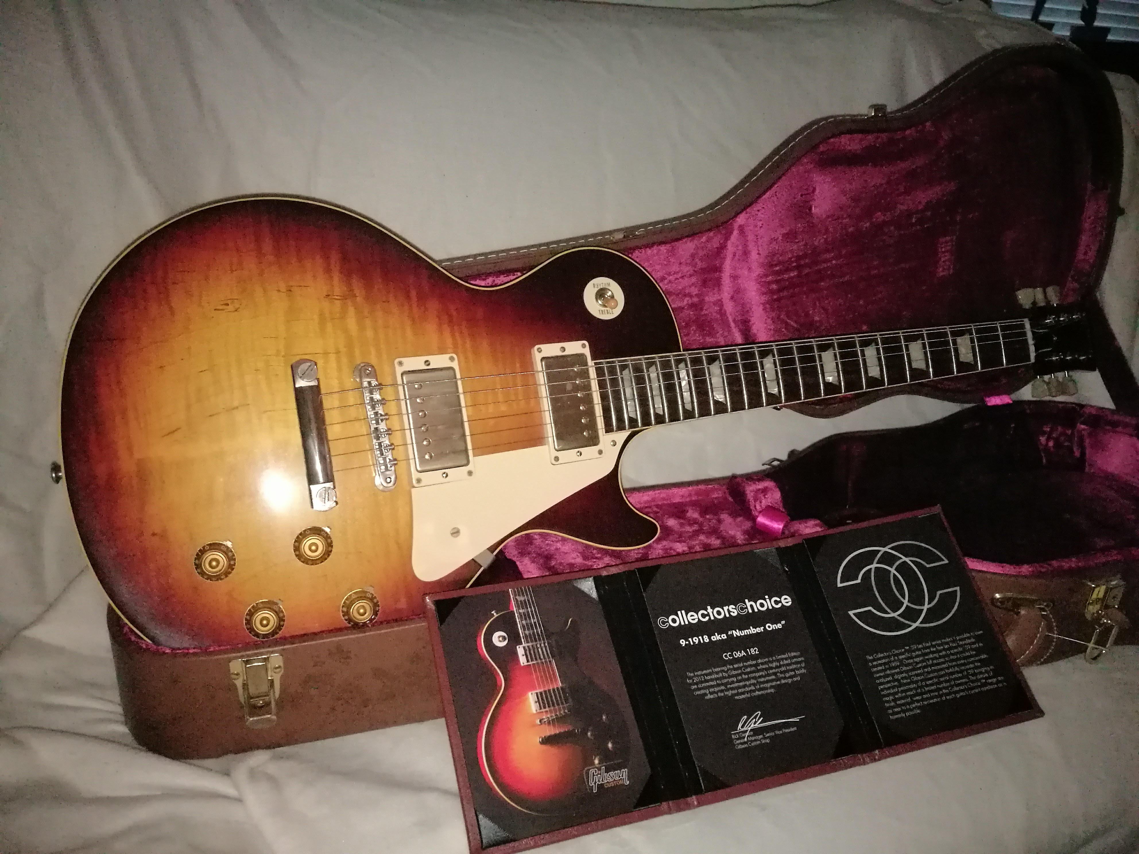 Gibson 1959 Les Paul Collectors Choice CC#6 Number One 2013 Guitar For Sale