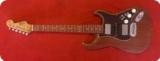 Handwood Guitars San Diego HSH Mahogany Stratocaster 2013 Natural Truoil