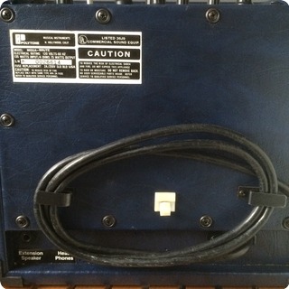 Polytone Mega Brute 75w Blue Tolex