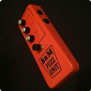 B&m Fuzz Unit 1975 Orange