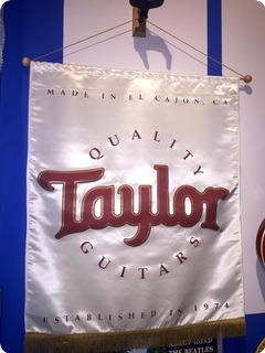 Taylor Guitars Dealer's Banner 