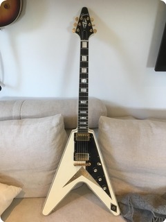 Gibson   Custom Shop Flying V Custom 2007 White