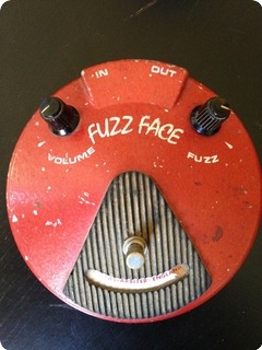 Dallas Arbiter Fuzz Face 1969 Red