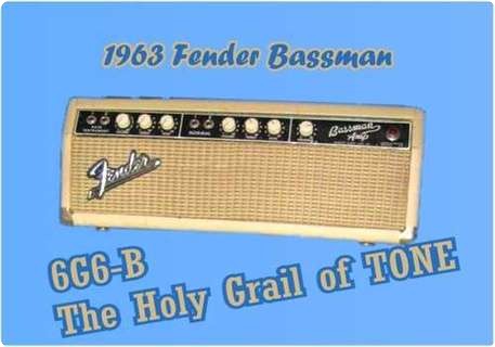 Fender Bassman 6g6 B Brownface 1963