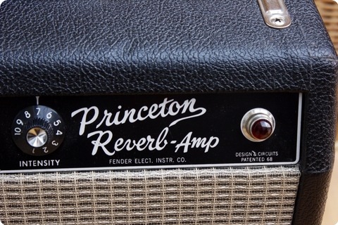 Fender Princeton Reverb 1965 Black/silver