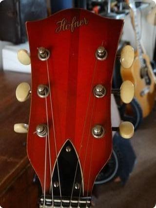 Hofner Club 161 1959 Red/ Black