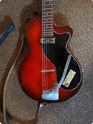 Hofner Club 161 1959 Red/ Black