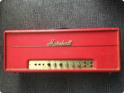 Marshall Super Bass 100 1969 Red