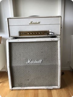 white marshall amp