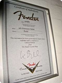 Fender Stratocaster Custom Shop 1960 Ltd Edition  2011