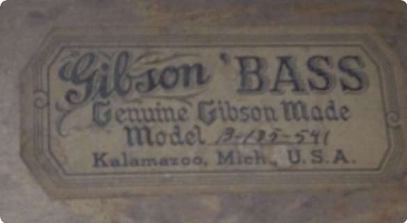 Gibson Contrabass 1941