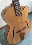 Daniel Slaman Nylon String Jazz Custom Acoustic Archtop Guitar 2009 Semi Gloss