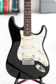 Fender Stratocaster Plus In Black. Lace Pickups Tbx. 7.7lbs 1989