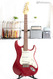 Hansen Guitars S-Style Stratocaster In Candy Apple Red With Hansen Hard Case 2019