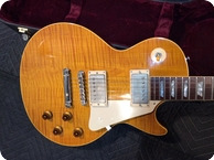 Gibson-Les Paul Standard R8 Historic-2002-Butterscotch Flame