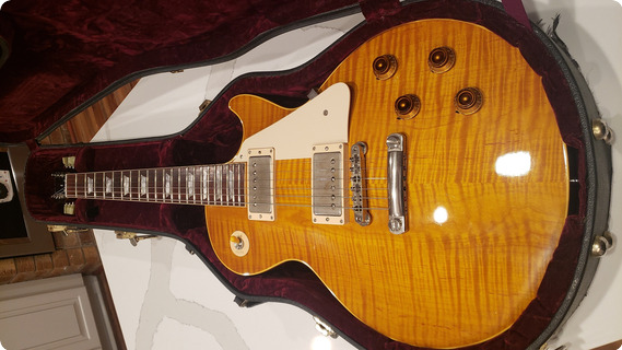 Gibson Les Paul Standard R8 Historic 2002 Butterscotch Flame