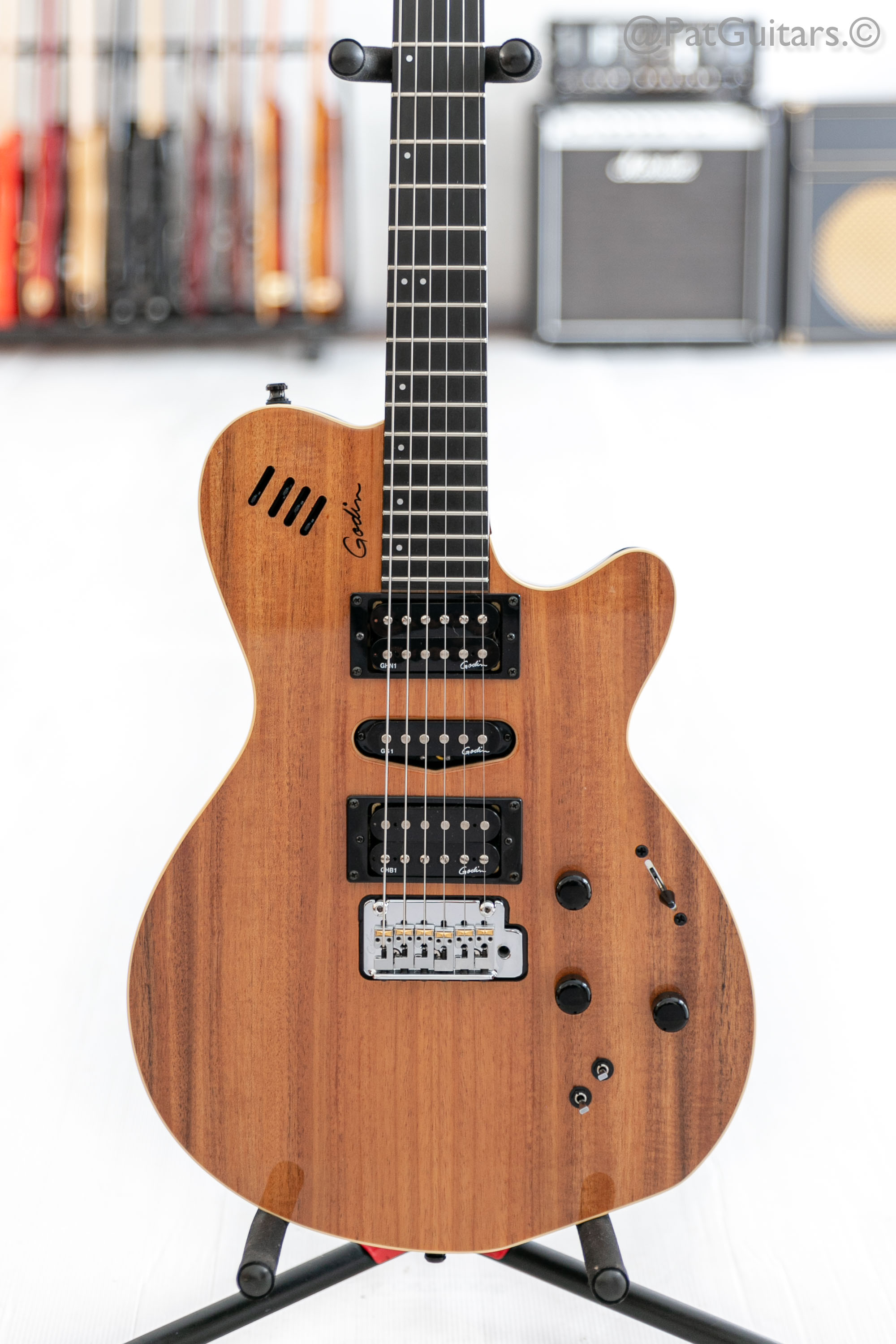 Godin XtSA Koa In Natural Piezo Midi Electric Guitar 2016 Guitar