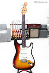 Fender-Stratocaster In Sunburst. Greg Martin Owned. 7.5lbs-1974