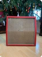 Marshall-Marshall Basketweave Tilted Speaker 4xT1221 -1968-Red
