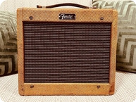 Fender-Champ 5F1 Narrow Panel 5W Tweed-1963