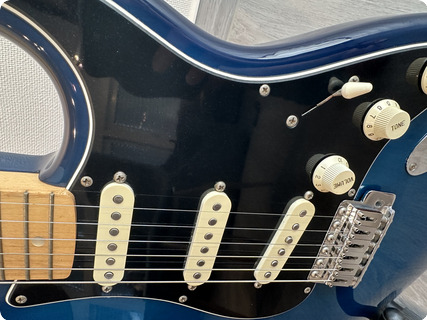 Fender The Hellecasters Limited Edition Jerry Donahue Stratocaster 1997 Sapphire Blue Transparent