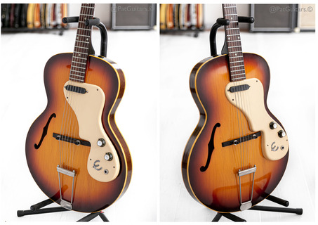 Epiphone  Usa Granada E444t In Sunburst. Es 120t 1969