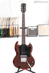 Gibon SG Junior With Vibrola And A Large Guard In Cherry 1969