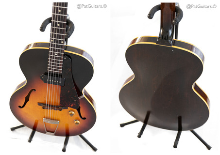 Gibson  Es 125t In Sunburst. Thin Body 1959