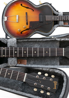 Gibson  Es 125t In Sunburst. Thin Body 1959