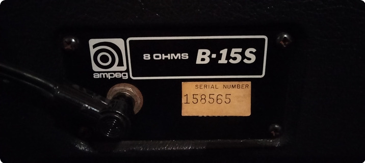 Ampeg Amps B 15s 