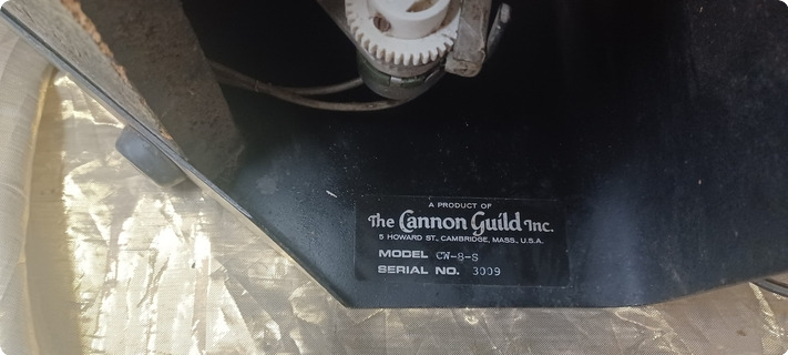 Canon Guild, Inc. Cw   8   S 1964 Black