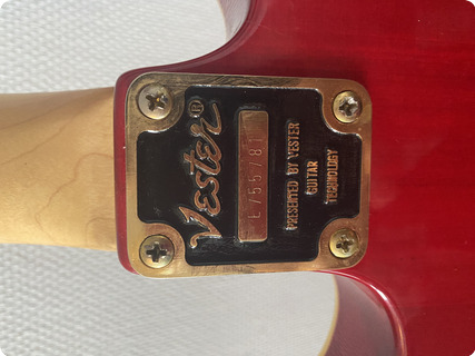 Vester Jjr1290 Red Flamed & Gold 1994