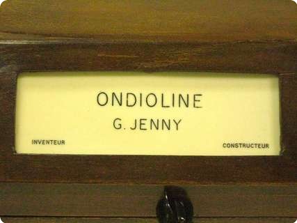 Ondioline Georges Jenny  1940