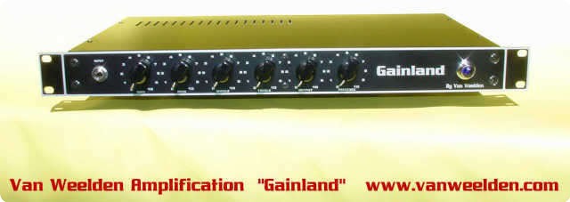 Van Weelden Amplification Gainland 2000